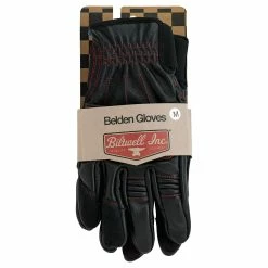 Biltwell Belden Gloves - Redline -Motorcycle Accessories Shop 011223 Biltwell BeldenGloves Redline 1