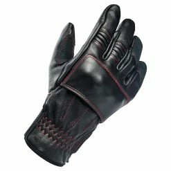 Biltwell Belden Gloves - Redline -Motorcycle Accessories Shop 011223 Biltwell BeldenGloves Redline 9