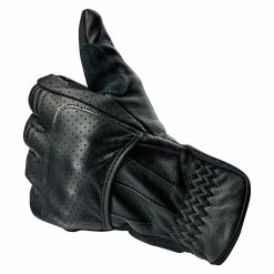 Biltwell Borrego Gloves - Black/Black -Motorcycle Accessories Shop 011224 Biltwell BorregoGloves Black 2