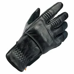 Biltwell Borrego Gloves - Black/Black -Motorcycle Accessories Shop 011224 Biltwell BorregoGloves Black 9