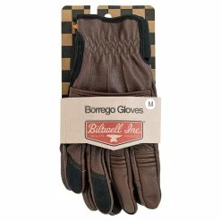 Biltwell Borrego Gloves - Chocolate -Motorcycle Accessories Shop 011226 Biltwell BorregoGloves Chocolate 1