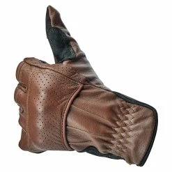 Biltwell Borrego Gloves - Chocolate -Motorcycle Accessories Shop 011226 Biltwell BorregoGloves Chocolate 2