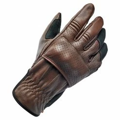 Biltwell Borrego Gloves - Chocolate -Motorcycle Accessories Shop 011226 Biltwell BorregoGloves Chocolate 9