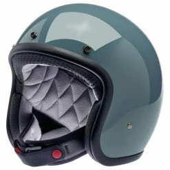 Biltwell Bonanza Helmet DOT Approved Helmet - Gloss Agave