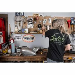 Lowbrow Customs Lightning Logo Pocket T-Shirt 13 Lowbrow Customs Lightning Logo Pocket T-Shirt -Motorcycle Accessories Shop 011365 Lowbrow Customs LightningLogoPocketT Shirt 2