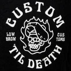 Lowbrow Customs Custom Til Death Longsleeve Shirt -Motorcycle Accessories Shop 011366 Lowbrow Customs Custom Til Death Long Sleeve Shirt 2
