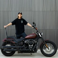 Biltwell RMHF 2 Snap Back Hat - Black -Motorcycle Accessories Shop 011919 Biltwell SnapBack RMHF2Black 8