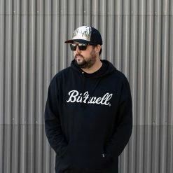 Biltwell Baja Snap Back Hat - Black/Red -Motorcycle Accessories Shop 012244 Biltwell Snap Back Baja Black Red 1