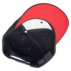 Biltwell Baja Snap Back Hat - Black/Red -Motorcycle Accessories Shop 012244 Biltwell Snap Back Baja Black Red 6