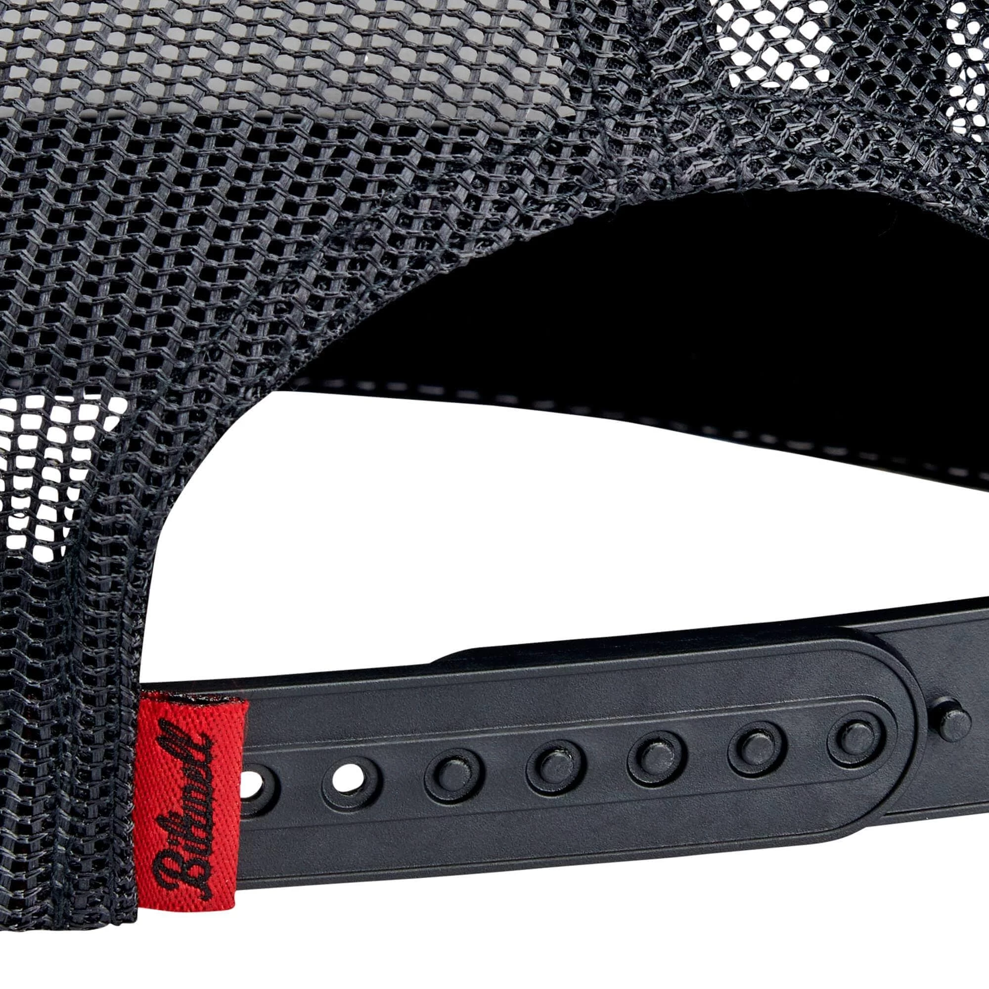 Biltwell Smudge Snap Back Hat - Black/White/Khaki 7 Biltwell Smudge Snap Back Hat - Black/White/Khaki - Image 7