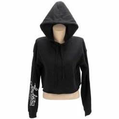 Lowbrow Customs Parts And Accessories Womens Cropped Hooded Sweatshirt 13 Lowbrow Customs Parts And Accessories Womens Cropped Hooded Sweatshirt -Motorcycle Accessories Shop 012320 Lowbrow Customs Parts and Accessories Womens Cropped Hooded Sweatshirt 1