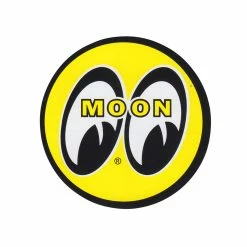 Mooneyes MOON Eyeball Logo Sticker - Small