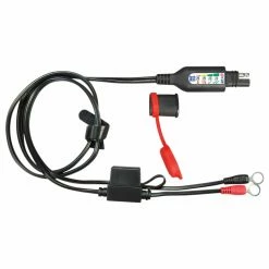 TecMate OptiMate Permanent Power Lead With Battery/Charge Status - 40 Inch