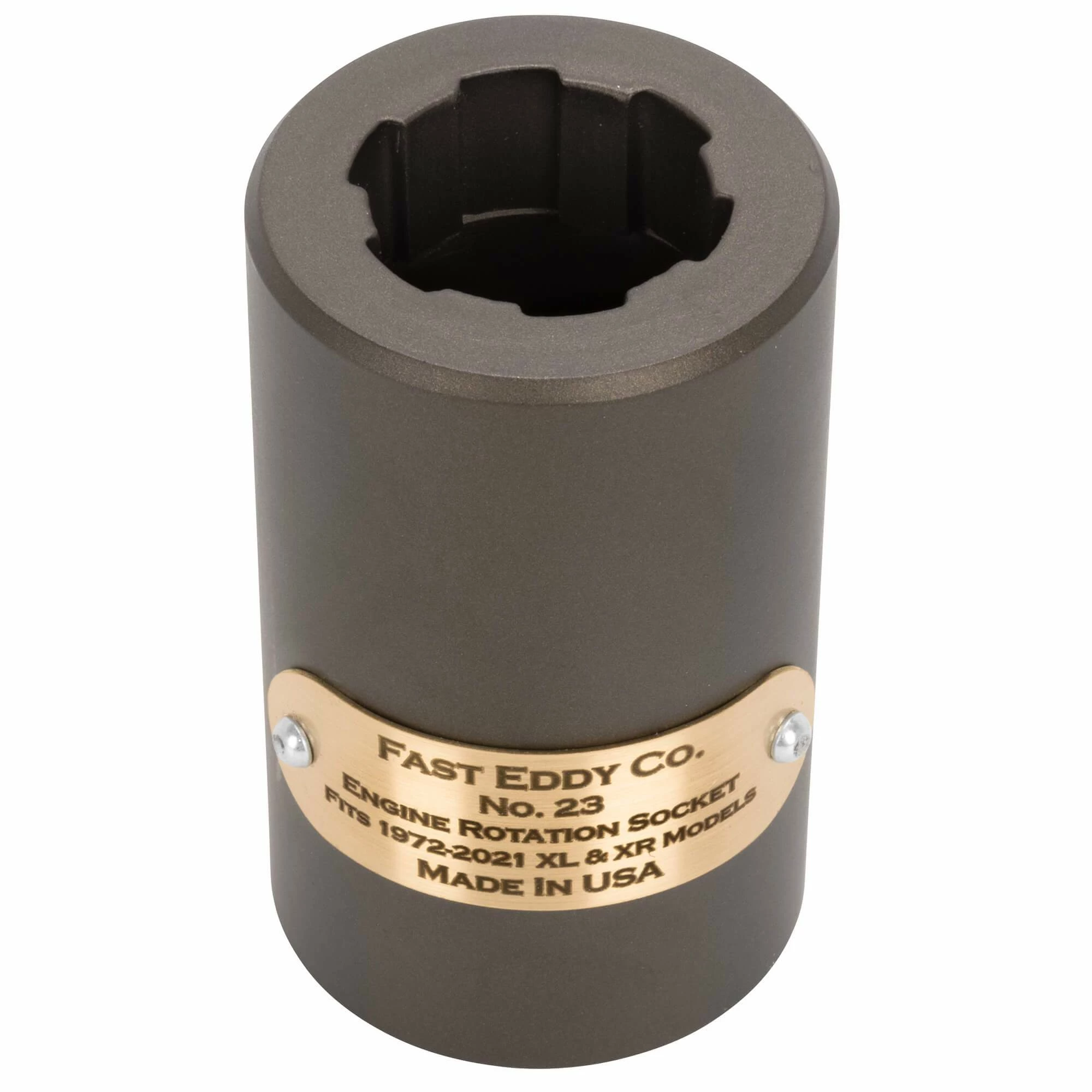 Fast Eddy Co. No. 23 Engine Rotation Socket - 6 Spline For Harley-Davidson Sportster XL 1 Fast Eddy Co. No. 23 Engine Rotation Socket - 6 Spline For Harley-Davidson Sportster XL