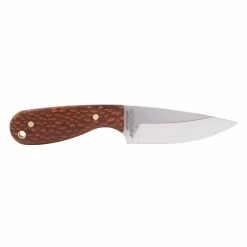 Whiteknuckler Brand Leopard Wood - Model 3 Knife - Right Hand - Black Sheath -Motorcycle Accessories Shop 012525 Whiteknuckler Brand Leopard Wood Model 3 Knife Right Hand Black Sheath 8