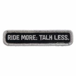 Biltwell Talk Less Patch - Black/Grey