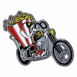 Lowbrow Customs Ride-In Movie Lapel Pin Set -Motorcycle Accessories Shop 012810 Lowbrow Customs Ride InMovieLapelPinSet 2410