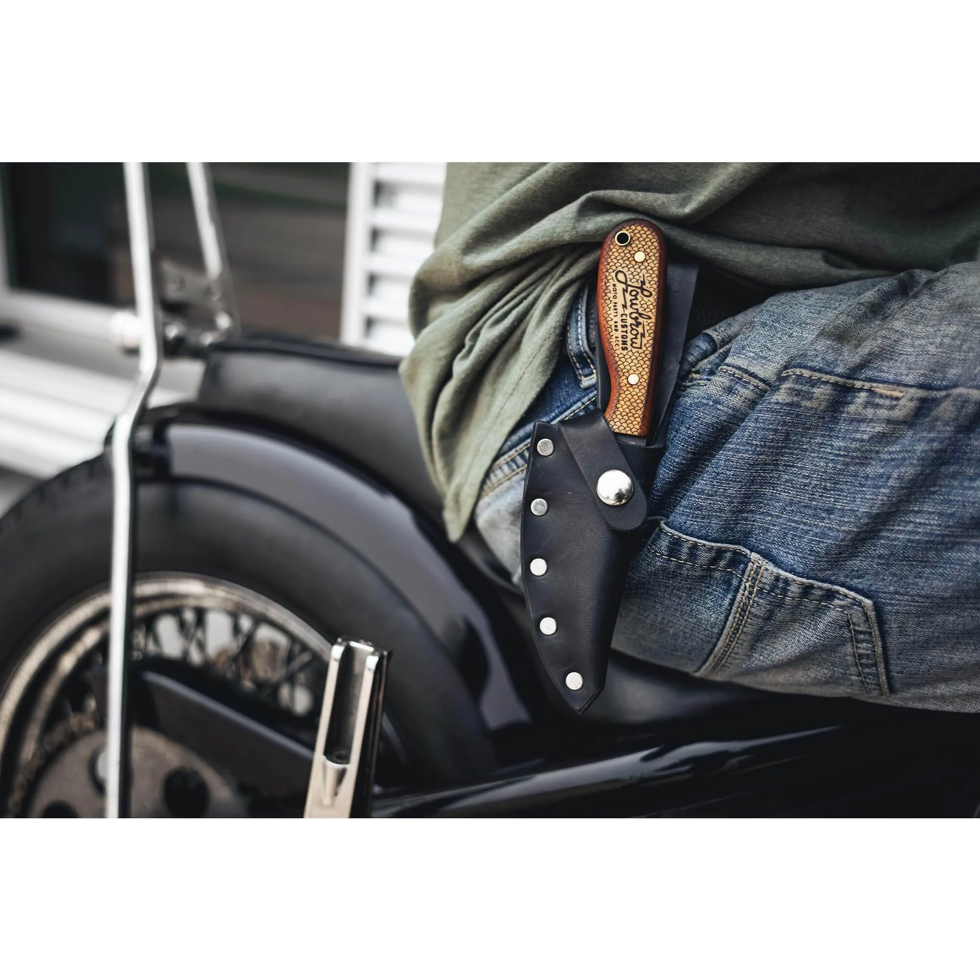 Whiteknuckler Brand Model 3 Lowbrow Customs Limited Edition Knife - With Free Slim Wallet & Key Hanger!! 12 Whiteknuckler Brand Model 3 Lowbrow Customs Limited Edition Knife - With Free Slim Wallet & Key Hanger!! - Image 12