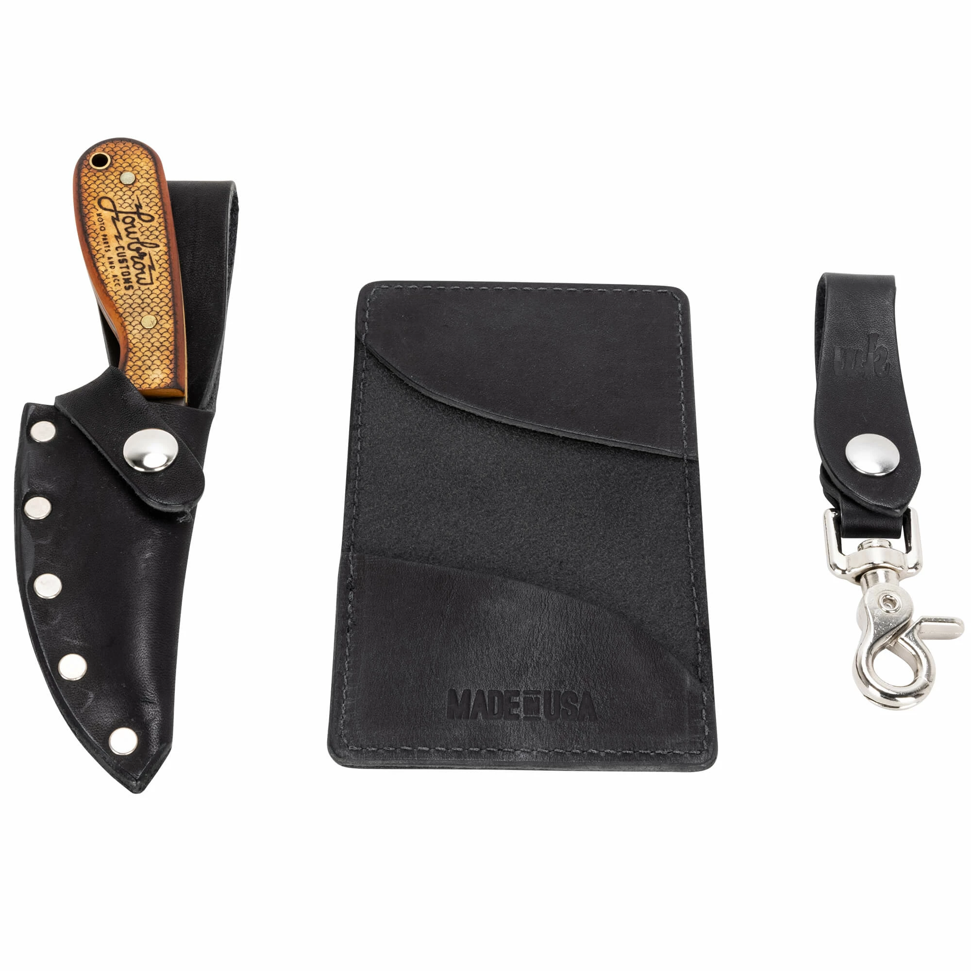 Whiteknuckler Brand Model 3 Lowbrow Customs Limited Edition Knife - With Free Slim Wallet & Key Hanger!! 2 Whiteknuckler Brand Model 3 Lowbrow Customs Limited Edition Knife - With Free Slim Wallet & Key Hanger!! - Image 2