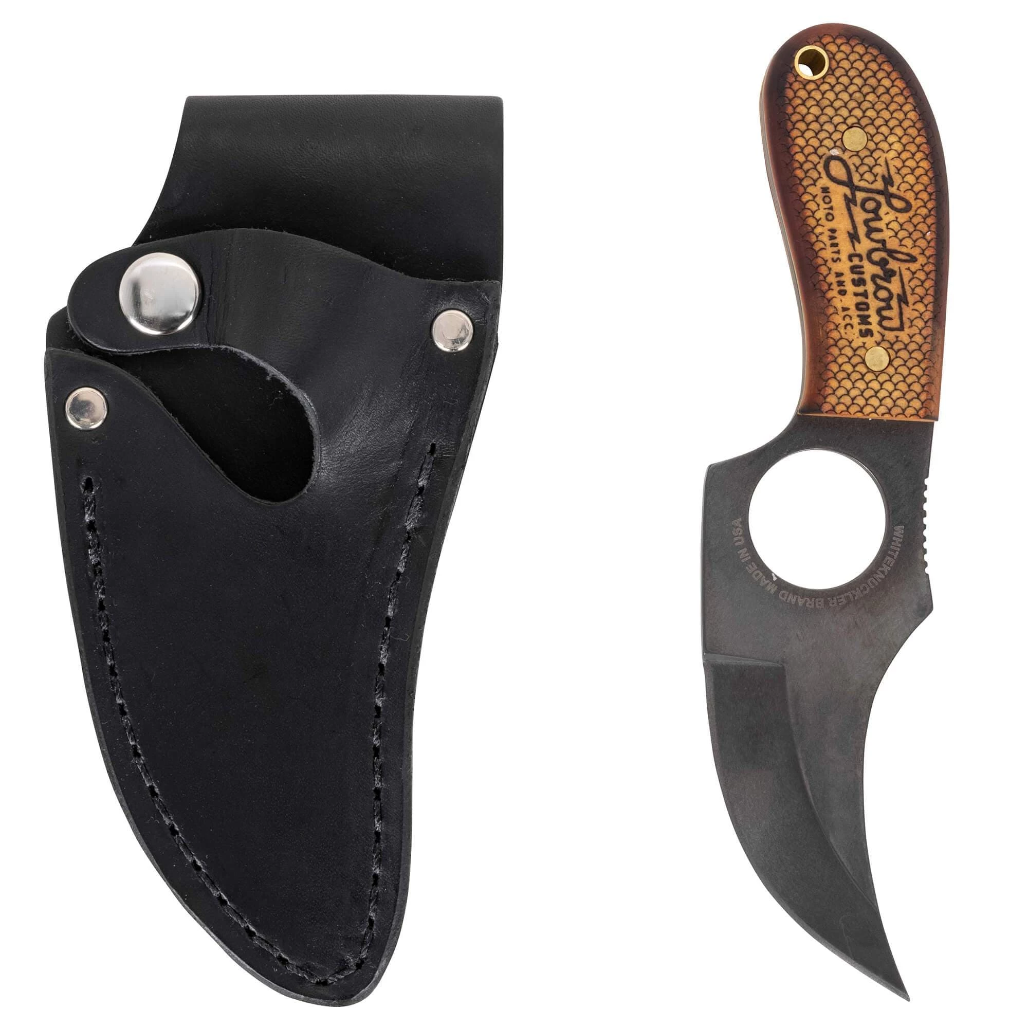 Whiteknuckler Brand Convertible III Lowbrow Customs Limited Edition Knife - With Free Slim Wallet & Key Hanger!! 3 Whiteknuckler Brand Convertible III Lowbrow Customs Limited Edition Knife - With Free Slim Wallet & Key Hanger!! - Image 3