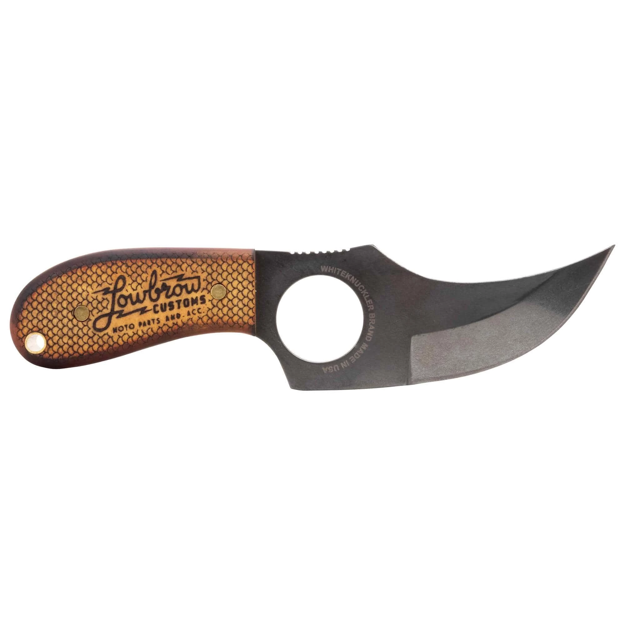 Whiteknuckler Brand Convertible III Lowbrow Customs Limited Edition Knife - With Free Slim Wallet & Key Hanger!! 4 Whiteknuckler Brand Convertible III Lowbrow Customs Limited Edition Knife - With Free Slim Wallet & Key Hanger!! - Image 4