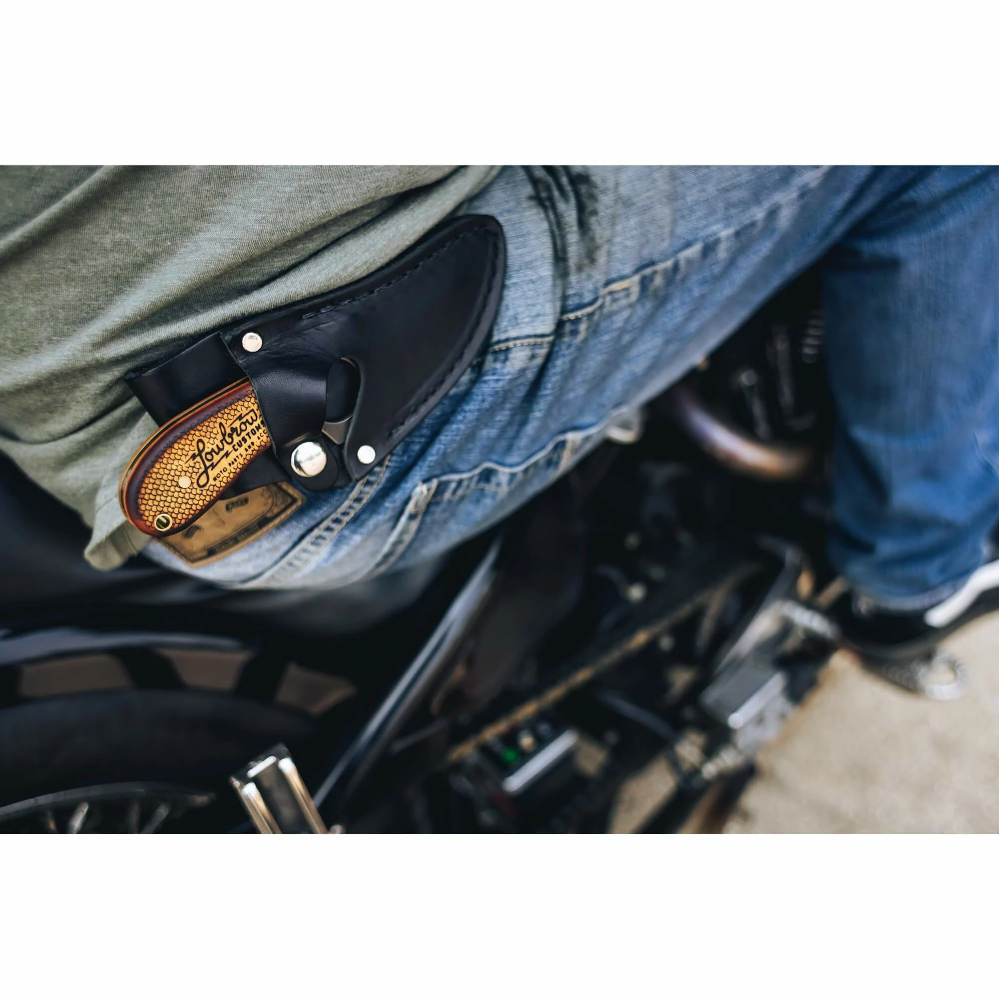 Whiteknuckler Brand Convertible III Lowbrow Customs Limited Edition Knife - With Free Slim Wallet & Key Hanger!! 9 Whiteknuckler Brand Convertible III Lowbrow Customs Limited Edition Knife - With Free Slim Wallet & Key Hanger!! - Image 9