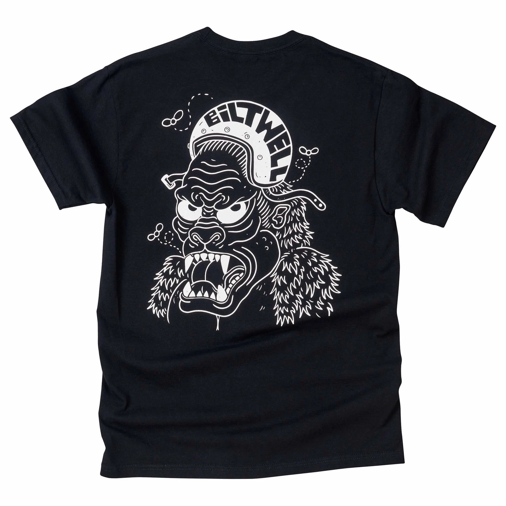 Biltwell Go Ape T-Shirt - Black 1 Biltwell Go Ape T-Shirt - Black