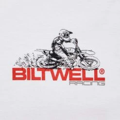 Biltwell Spare Parts T-Shirt - White 9 Biltwell Spare Parts T-Shirt - White -Motorcycle Accessories Shop 012821 Biltwell Spare Parts White T Shirt 2