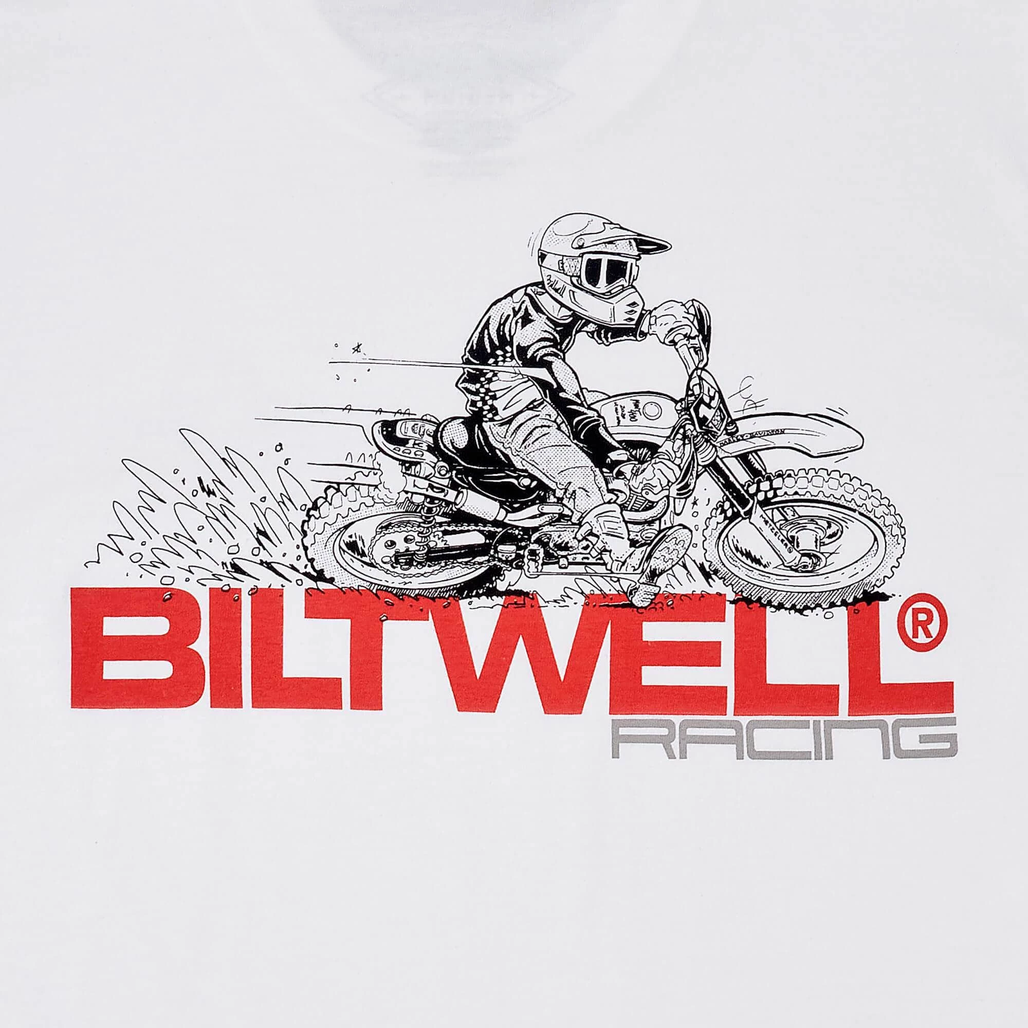 Biltwell Spare Parts T-Shirt - White 2 Biltwell Spare Parts T-Shirt - White - Image 2