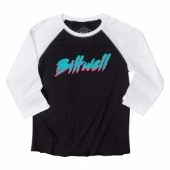 Biltwell Women's 1985 Raglan - Black/White