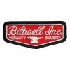Biltwell Shield Patch - Red/Grey/Black