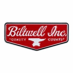 Biltwell Red/White Shield Enamel Lapel Pin