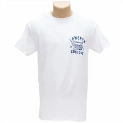 Lowbrow Customs Bonneville Salt Flats 2021 Racing Support T-Shirt - White -Motorcycle Accessories Shop 012841 Lowbrow Customs Bonneville Salt Flats 2021 Racing Support T Shirt White 1