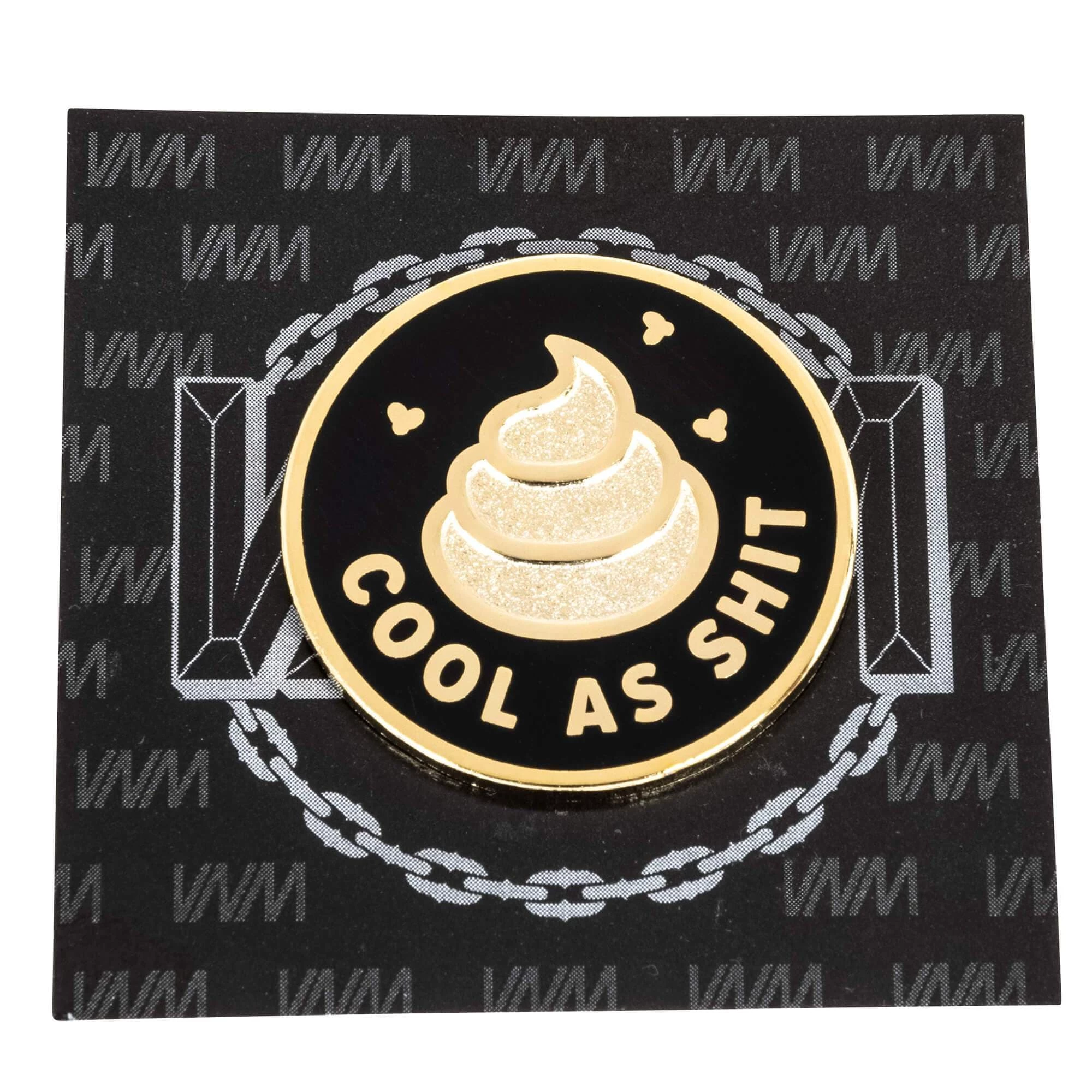 VNM Cool As Sh*t Enamel Lapel Pin 2 VNM Cool As Sh*t Enamel Lapel Pin - Image 2