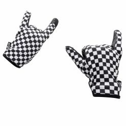 Axel Co. Black & White Checkers Mesh Top Gloves 13 Axel Co. Black & White Checkers Mesh Top Gloves -Motorcycle Accessories Shop 012947 Axel Co Black WhiteCheckersMeshTopGloves 5