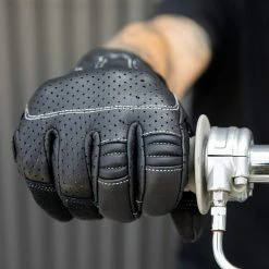 Biltwell Boreggo Gloves - Black/Cement -Motorcycle Accessories Shop 012953 Biltwell Boreggo Gloves Black Cement 11