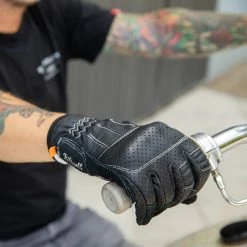 Biltwell Boreggo Gloves - Black/Cement -Motorcycle Accessories Shop 012953 Biltwell Boreggo Gloves Black Cement 13