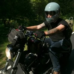 Biltwell Moto Gloves - Black/Red -Motorcycle Accessories Shop 012955 Biltwell Moto Gloves Black Red 14