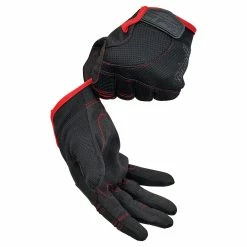 Biltwell Moto Gloves - Black/Red -Motorcycle Accessories Shop 012955 Biltwell Moto Gloves Black Red 2