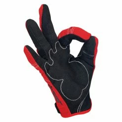 Biltwell Moto Gloves - Red/Black/White -Motorcycle Accessories Shop 012956 Biltwell Moto Gloves Red Black White 3