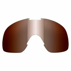 Biltwell Overland Goggle Lens - Chrome Mirror/Brown