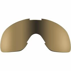 Biltwell Overland Goggle Lens - Gold Mirror/Brown