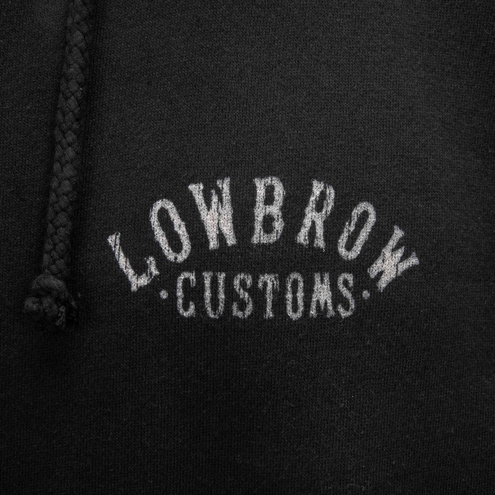 Lowbrow Customs Winged Wheel Pullover Hooded Sweatshirt 4 Lowbrow Customs Winged Wheel Pullover Hooded Sweatshirt - Image 4