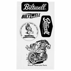 Biltwell Sticker Sheet A - 2020