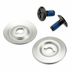Biltwell Helmet Hardware Kit - Black Screw / Silver Baseplate