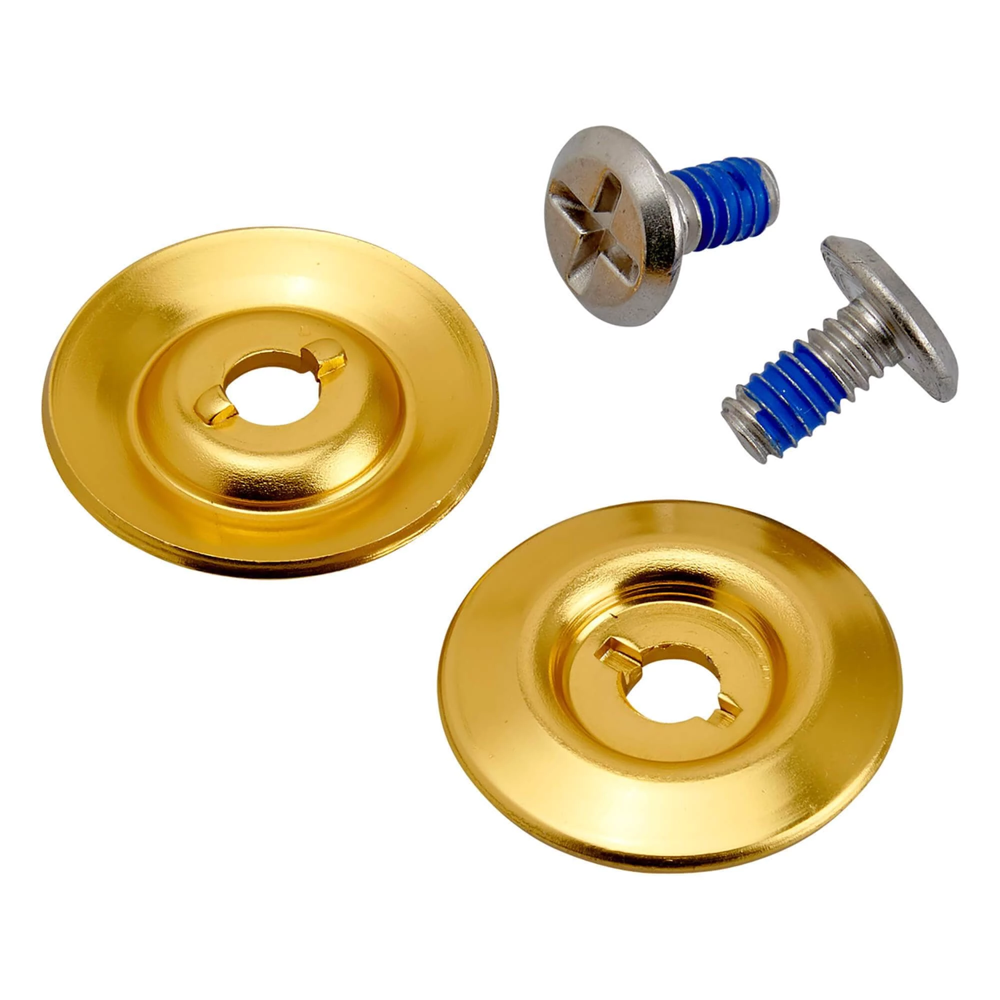 Biltwell Helmet Hardware Kit - SS Screw / Gold Baseplate 1 Biltwell Helmet Hardware Kit - SS Screw / Gold Baseplate