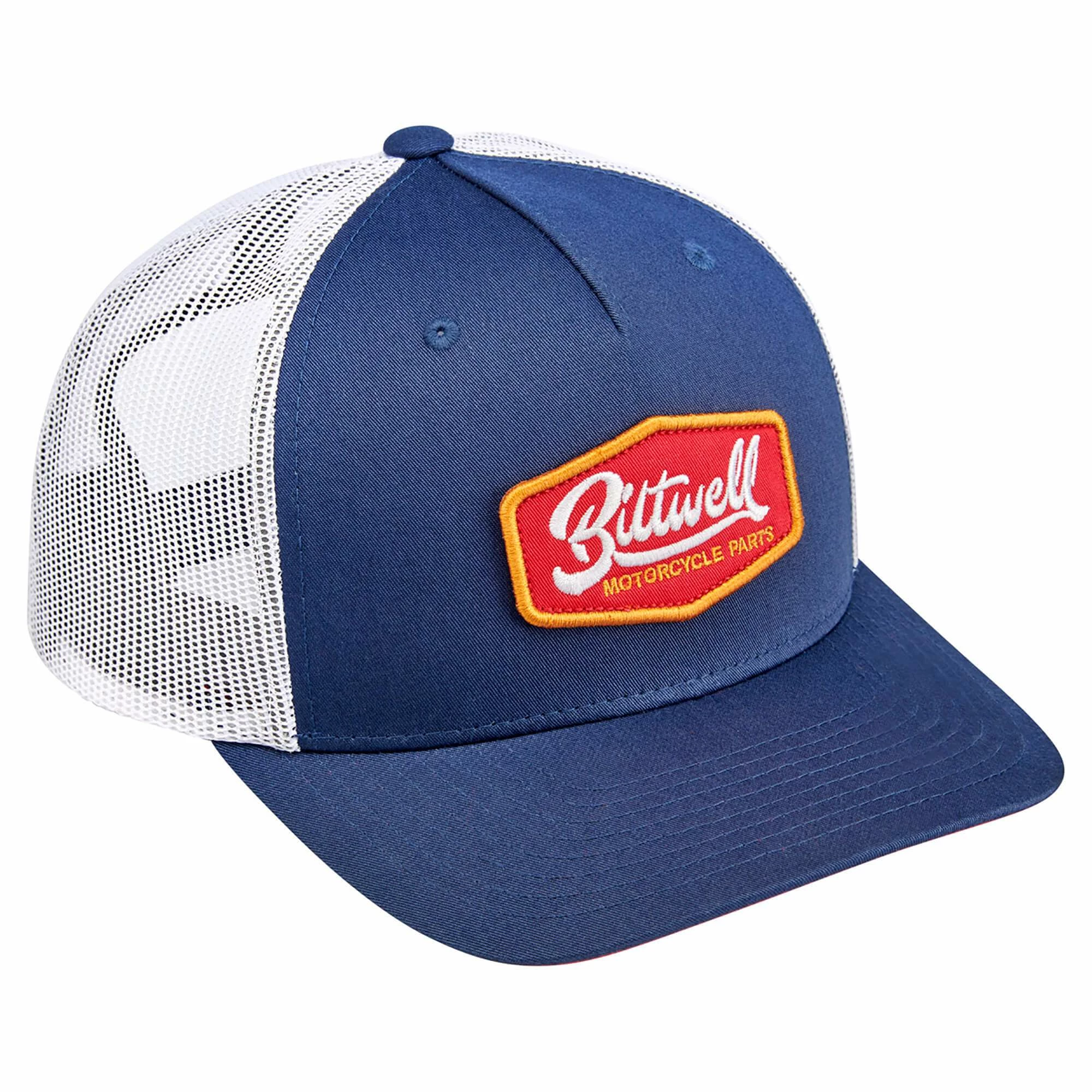 Biltwell Standard Snap Back Hat - Red/White/Blue 1 Biltwell Standard Snap Back Hat - Red/White/Blue