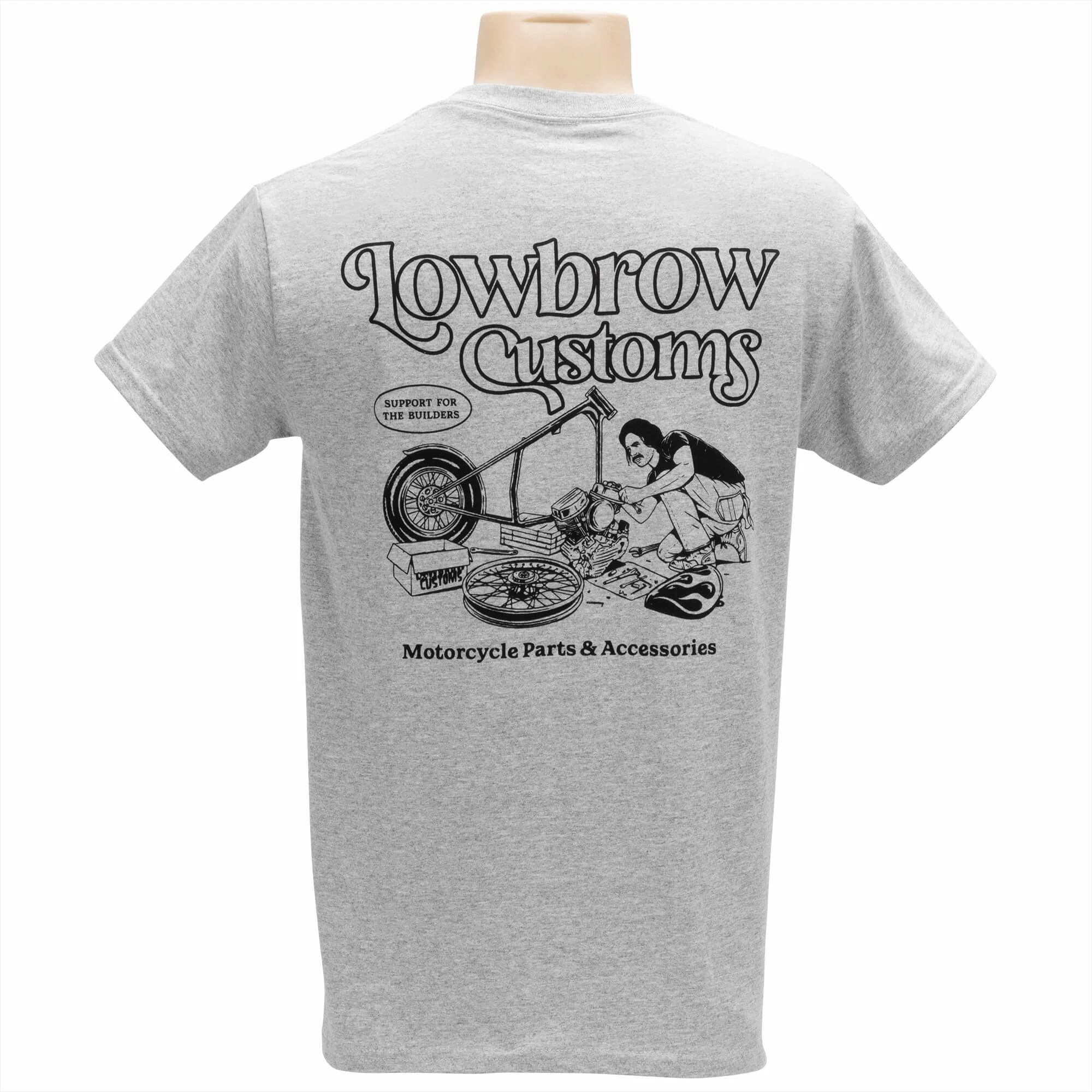 Lowbrow Customs Garage Builder T-Shirt 1 Lowbrow Customs Garage Builder T-Shirt