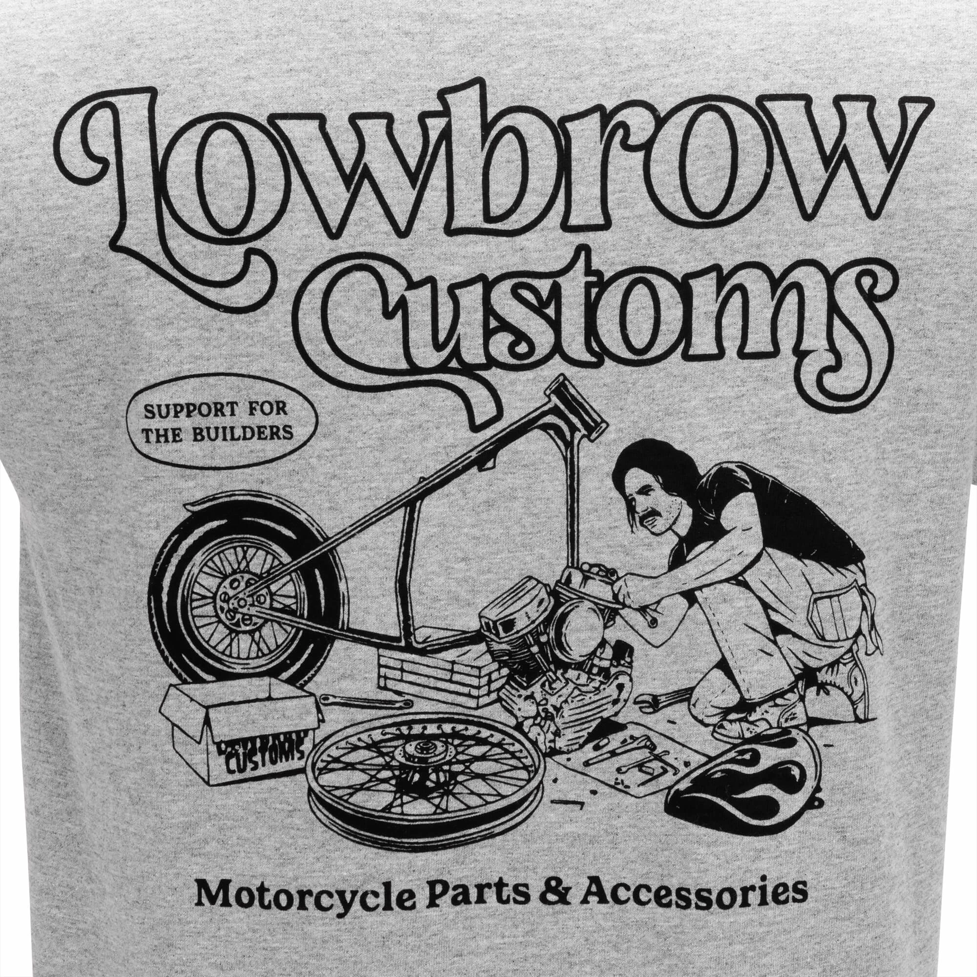 Lowbrow Customs Garage Builder T-Shirt 2 Lowbrow Customs Garage Builder T-Shirt - Image 2