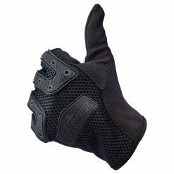 Biltwell Anza Gloves - Black Out -Motorcycle Accessories Shop 013217 Biltwell Anza Gloves Blackout 4